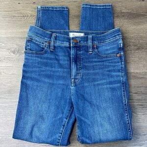 Madewell Women’s 10” High Rise Skinny Jeans, size 27